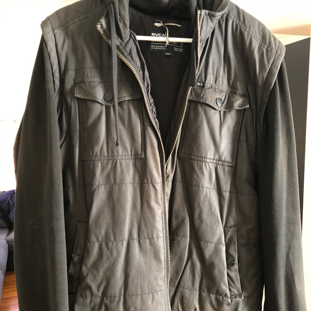 RVCA Puffer Zip Hoodie